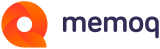 Logo von memoq mit Schriftzug