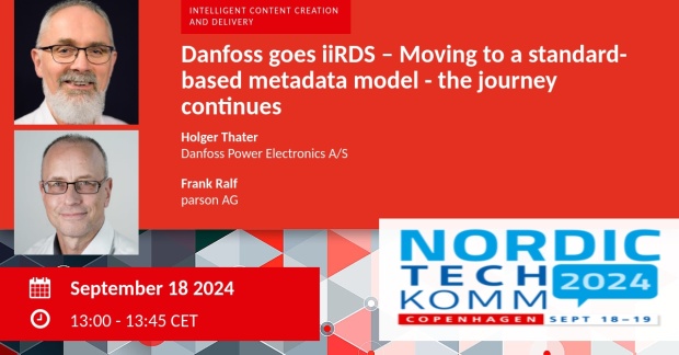 Danfoss goes iiRDS. Presentation by Holger Thater and Frank Ralf at NordicTechKomm